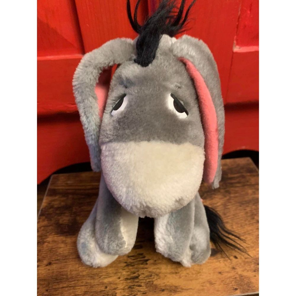 Vintage Eeyore Walt Disney World Plush Winnie The Pooh Stuffed Toy Donkey EUC
